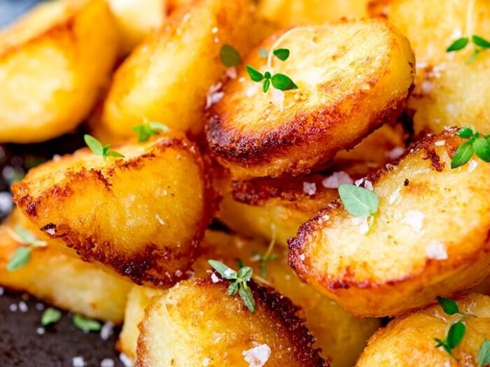 5. Chunky roast potatoes